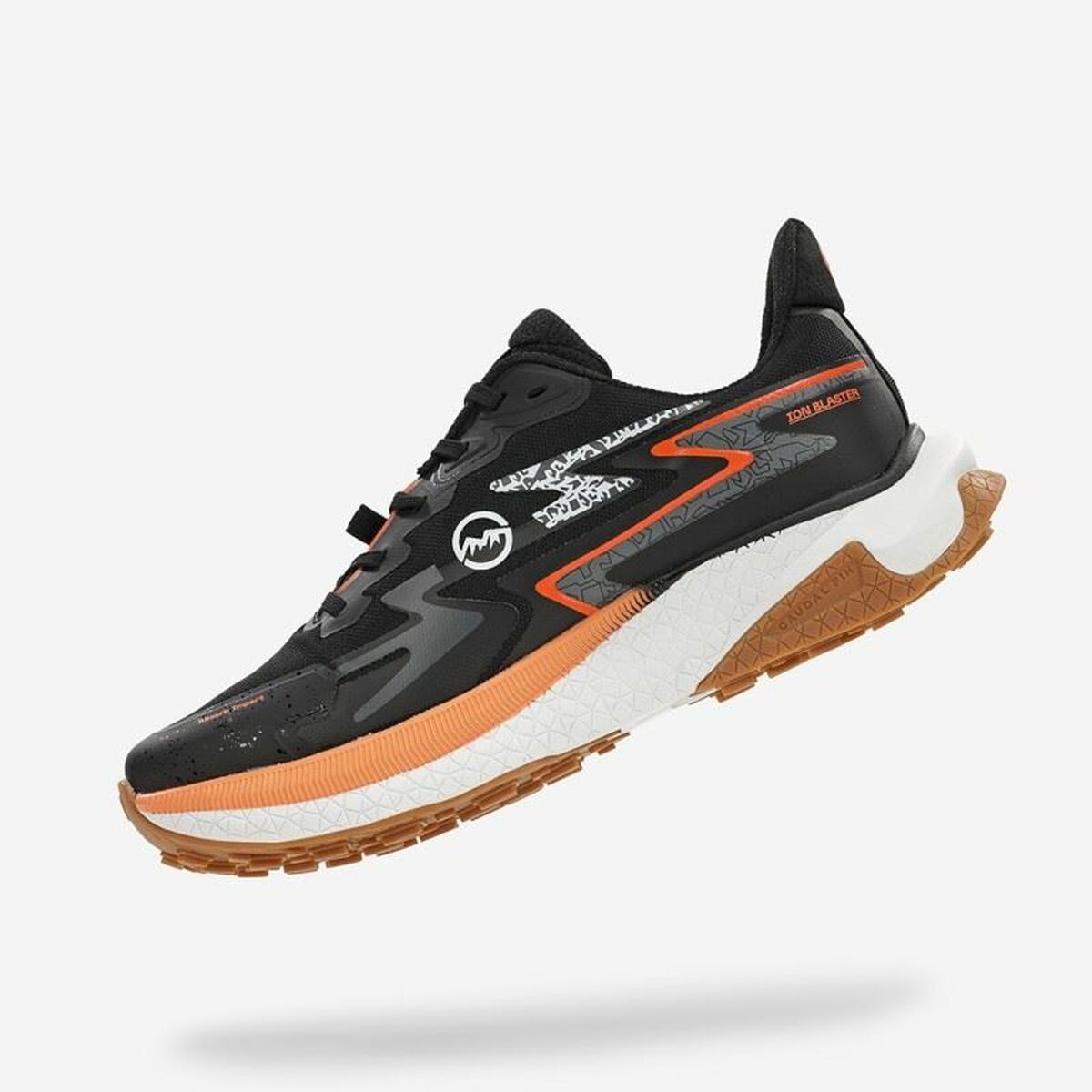 Men's trail running shoes (mountain running) Atom AT160 Shark Trail Ion Blast Dark